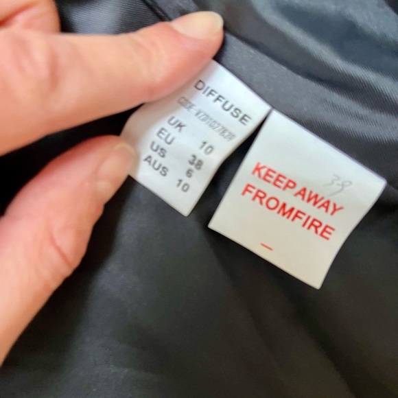 Vegan leather jacket with fur detail - Picture 4 of 6